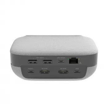 j5create JCDS337 USB-C® Dual 4K Speakerphone Dock Pro, Μαύρο