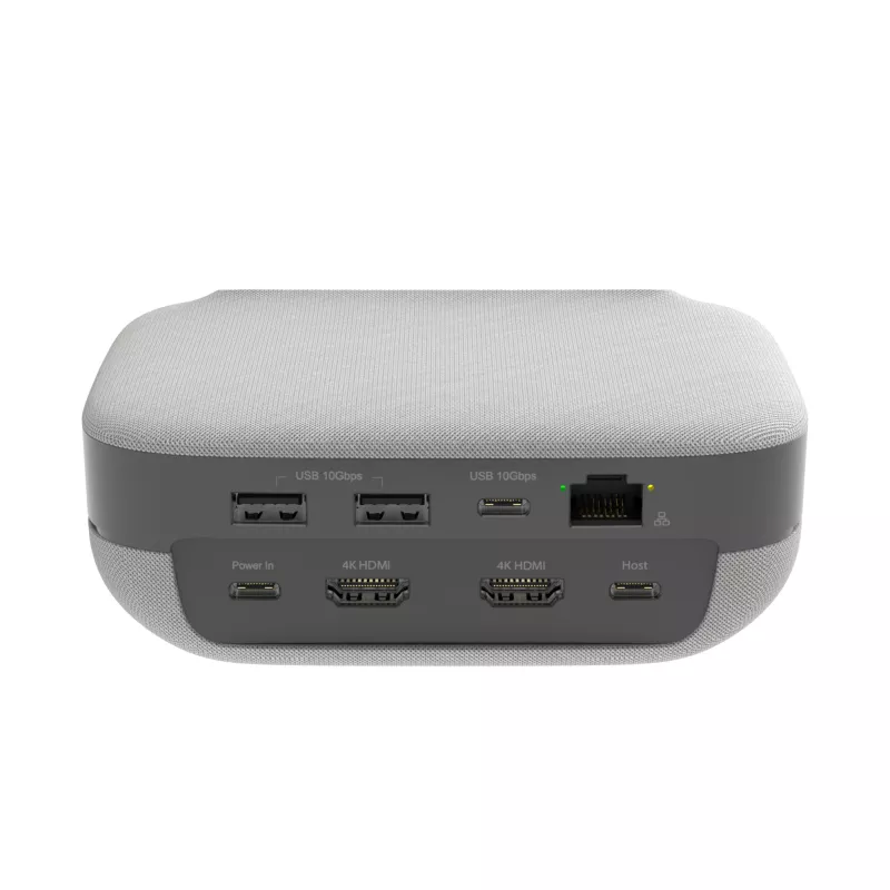 j5create JCDS337 USB-C® Dual 4K Speakerphone Dock Pro, Μαύρο