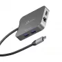 j5create JCD3191 4K60 Elite USB-C® Travel Adapter, μαύρο