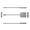 j5create JCD3191 4K60 Elite USB-C® Travel Adapter, μαύρο