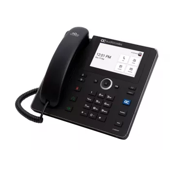 AudioCodes Teams C455HD τηλέφωνο IP, PoE, GbE, Bluetooth, αναγνώριση καλούντος, μαύρο