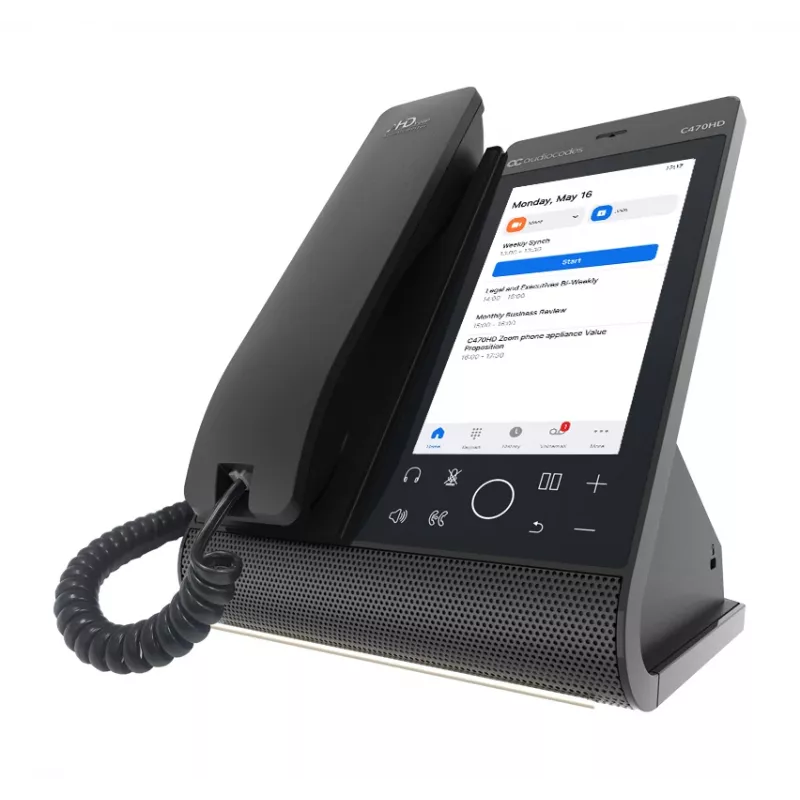 IP-Τηλέφωνο AudioCodes Teams C470HD PoE GbE Ενσύρματο ακουστικό Android