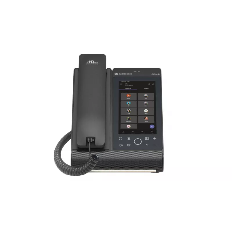 IP-Τηλέφωνο AudioCodes Teams C470HD PoE GbE Ενσύρματο ακουστικό Android