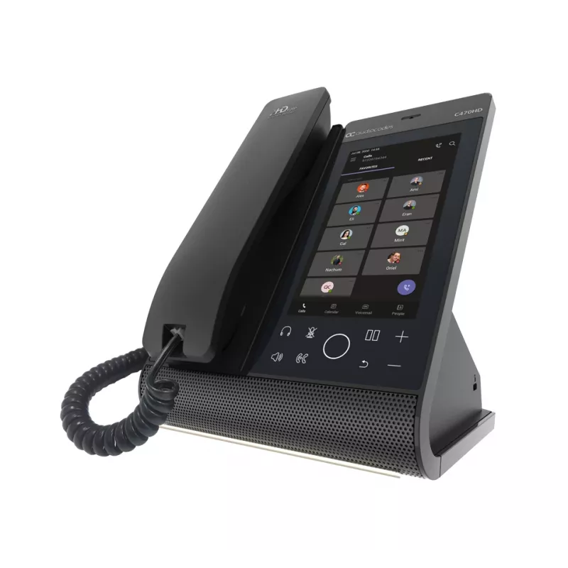 IP-Τηλέφωνο AudioCodes Teams C470HD PoE GbE Ενσύρματο ακουστικό Android