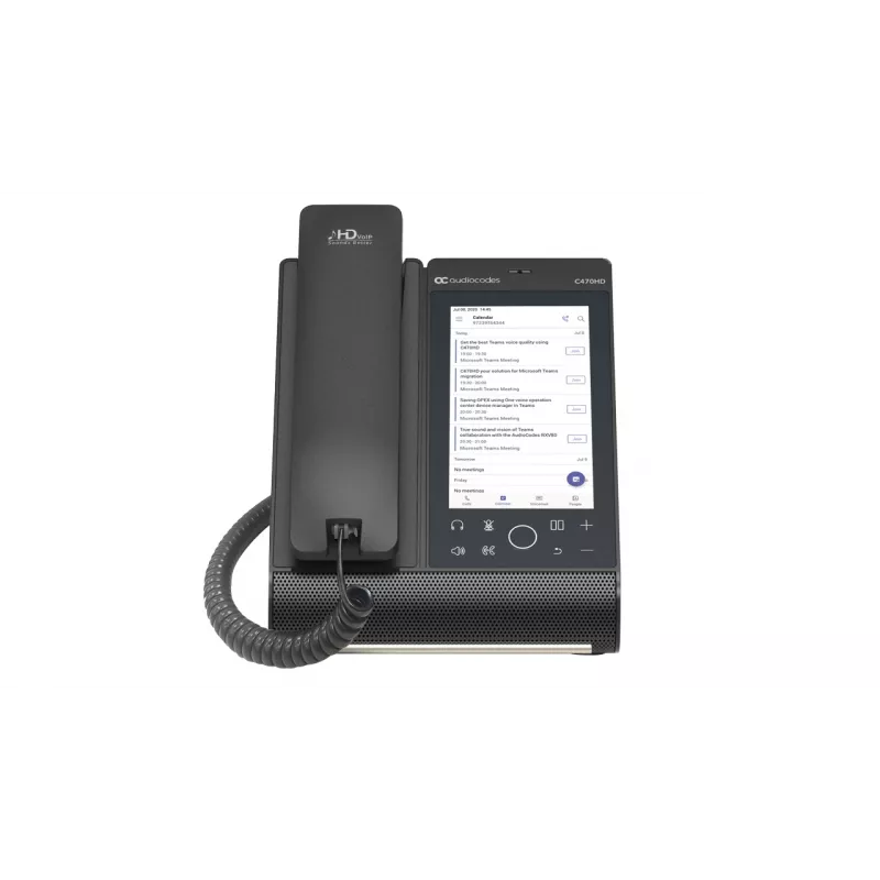 IP-Τηλέφωνο AudioCodes Teams C470HD PoE GbE Ενσύρματο ακουστικό Android