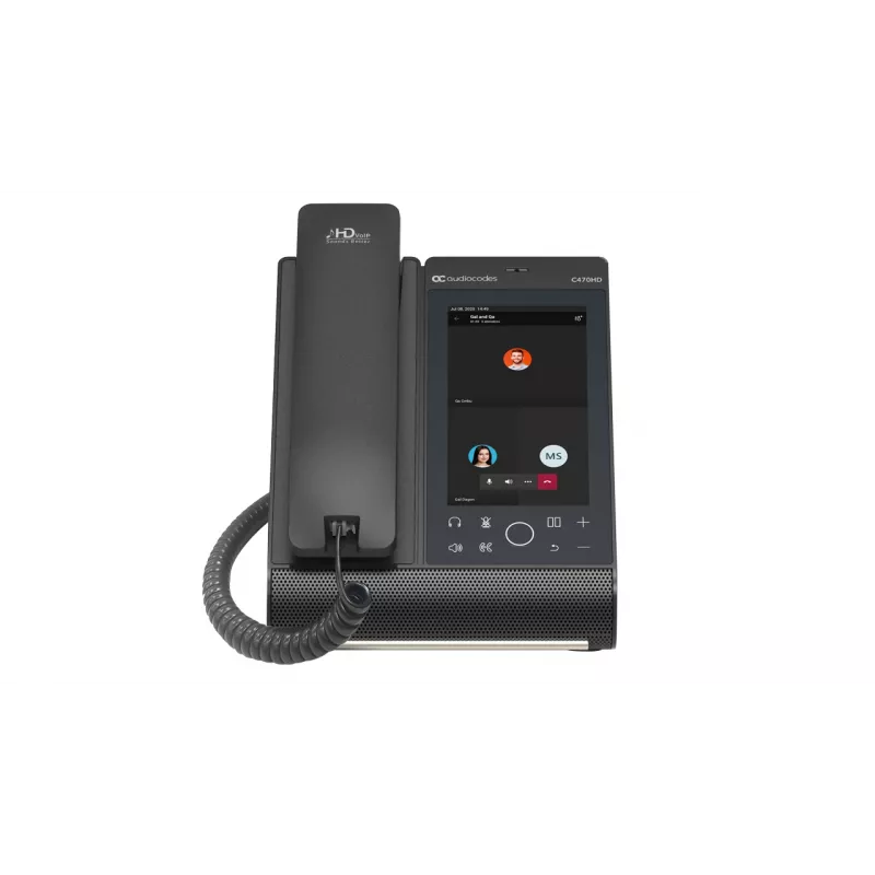 IP-Τηλέφωνο AudioCodes Teams C470HD PoE GbE Ενσύρματο ακουστικό Android