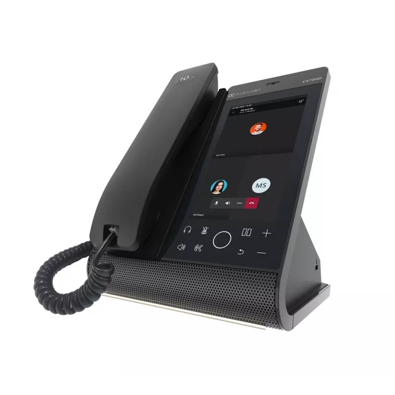 IP-Τηλέφωνο AudioCodes Teams C470HD PoE GbE Ενσύρματο ακουστικό Android
