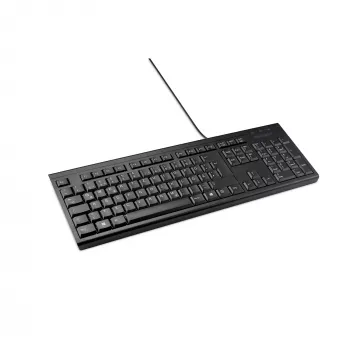 Kensington KB100 EQ Ενσύρματο πληκτρολόγιο πλήρους μεγέθους USB Membrane QWERTZ