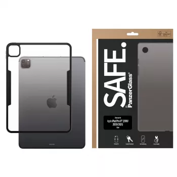 Διαφανής θήκη TPU PanzerGlass SAFE για Apple iPad Pro 11 ίντσες (2018, 2020, 2021, 2022, 2024) Διαφανές