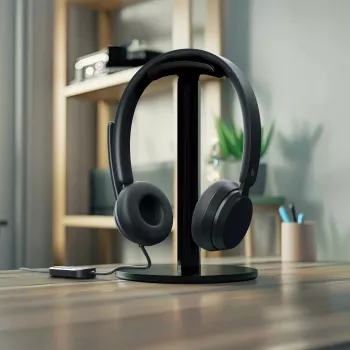 Incase Designed by Microsoft Modern USB-C Headset ενσύρματο headset με βραχίονα κεφαλής γραφείο/call center USB Type-C μαύρο
