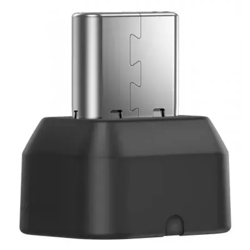 Δέκτης USB SHOKZ Loop120 προσαρμογέας USB-C πλαστικό ανοξείδωτο χάλυβας μαύρο