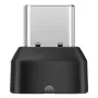 Δέκτης USB SHOKZ Loop120 προσαρμογέας USB-C πλαστικό ανοξείδωτο χάλυβας μαύρο