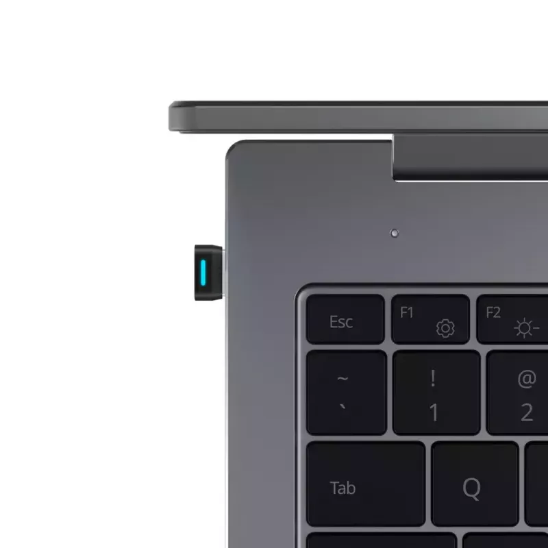 Δέκτης USB SHOKZ Loop120 προσαρμογέας πλαστικό ανοξείδωτο χάλυβας μαύρο