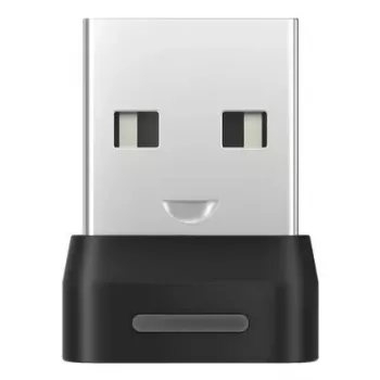 Δέκτης USB SHOKZ Loop120 προσαρμογέας πλαστικό ανοξείδωτο χάλυβας μαύρο