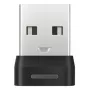 Δέκτης USB SHOKZ Loop120 προσαρμογέας πλαστικό ανοξείδωτο χάλυβας μαύρο