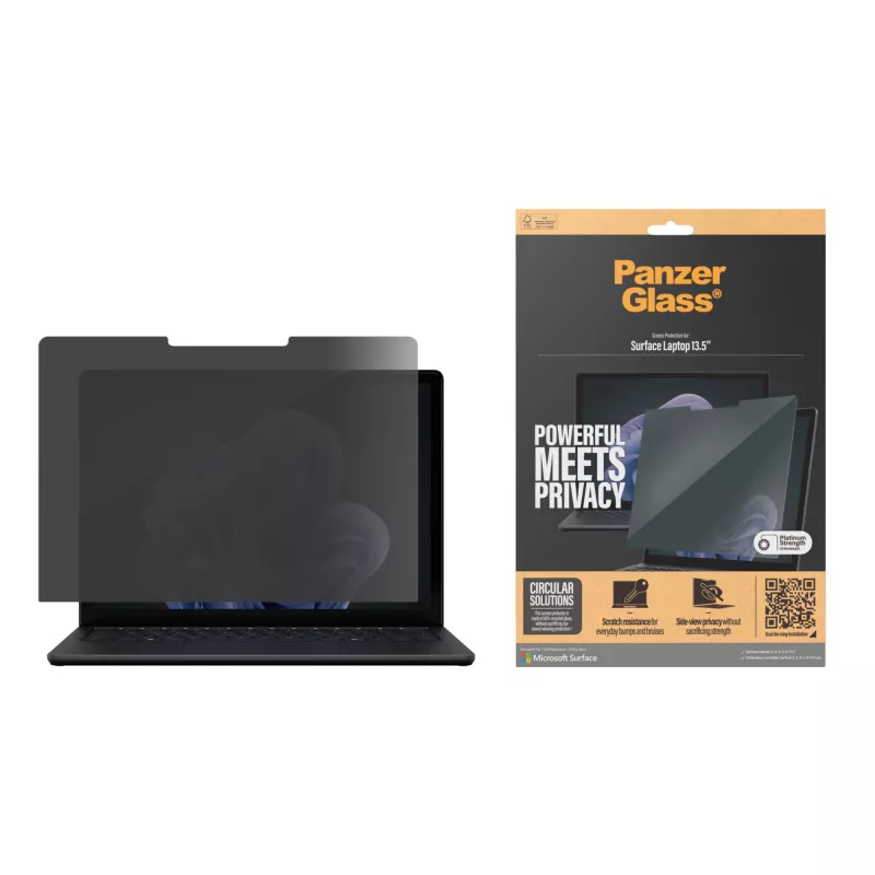 PanzerGlass® Φίλτρο απορρήτου Microsoft Surface Laptop 13.5'' | 6 | 5 | 4 | 3 | 2