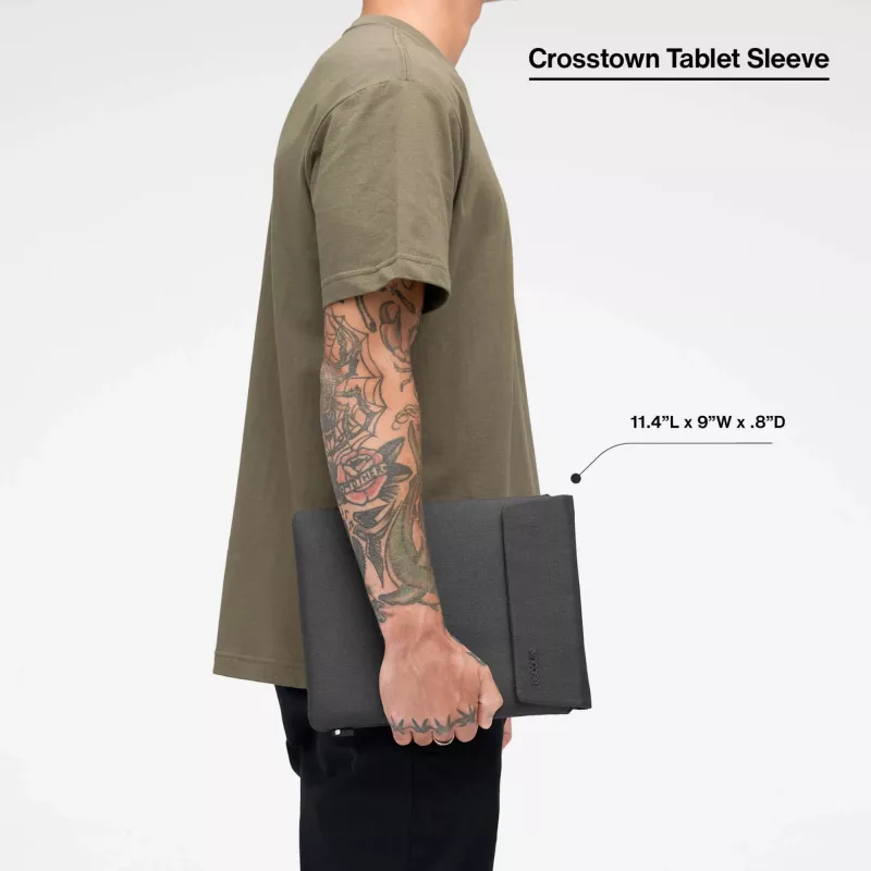 Θήκη tablet Incase Crosstown Sleeve για tablet 11 ιντσών, μαύρο