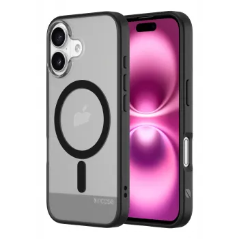 Incase INPH190401-BLK Slim θήκη για iPhone 16, MagSafe, μαύρη