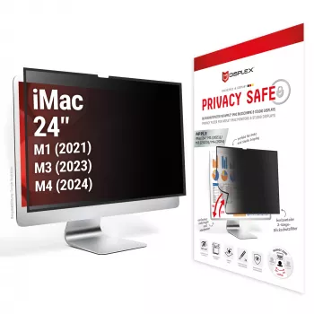 Displex PRIVACY SAFE αφαιρούμενο φίλτρο απορρήτου 2 κατευθύνσεων για iMac 24 inch M1 (2021)/ M3 (2023)/ M4 (2024)