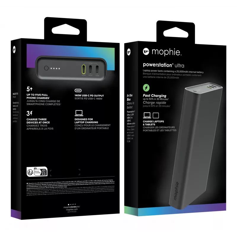 Φορητός φορτιστής Mophie Powerstation Ultra - 25000 mAh