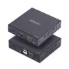 StarTech.com HDMI KVM Extender μέσω δικτύου IP, 4K 60Hz, χωρίς drivers, HDMI και USB μέσω Ethernet/CAT6, AVoIP, κιτ πομπού και δέκτη, περιλαμβάνει σετ τοποθέτησης