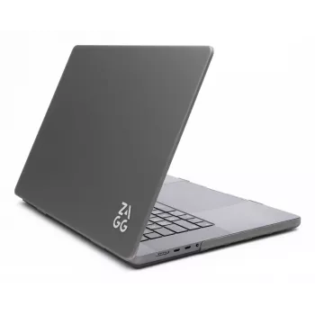 Σκληρή θήκη Zagg για MacBook Pro 13 M2/M1 (20) – φινίρισμα Smoke, προστατευτικό κέλυφος
