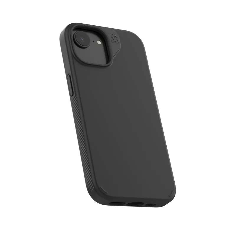 ZAGG Milan Snap θήκη για Apple iPhone 16e/15/14/13, αδιαφανής, μαύρη