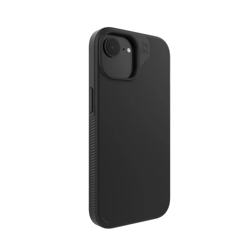 ZAGG Milan Snap θήκη για Apple iPhone 16e/15/14/13, αδιαφανής, μαύρη