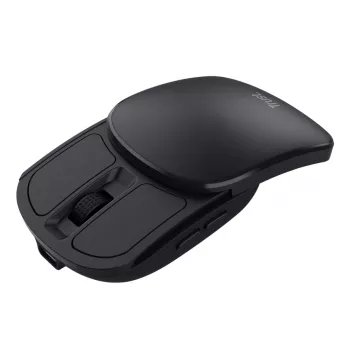 Ποντίκι TRUST Travel αμφιδέξιο RF Wireless 2400 DPI, 6 κουμπιά, μαύρο