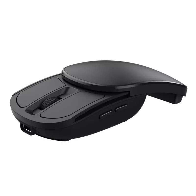 Ποντίκι TRUST Travel αμφιδέξιο RF Wireless 2400 DPI, 6 κουμπιά, μαύρο