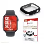 Προστασία οθόνης PanzerGlass Displex 10H για Apple Watch SE3/SE2/SE (44mm) – Πλήρης κάλυψη, IP68, clip-on, μαύρο ματ