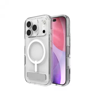 Θήκη ZAGG Crystal Palace Snap Kickstand για Apple iPhone 17 Pro διαφανές