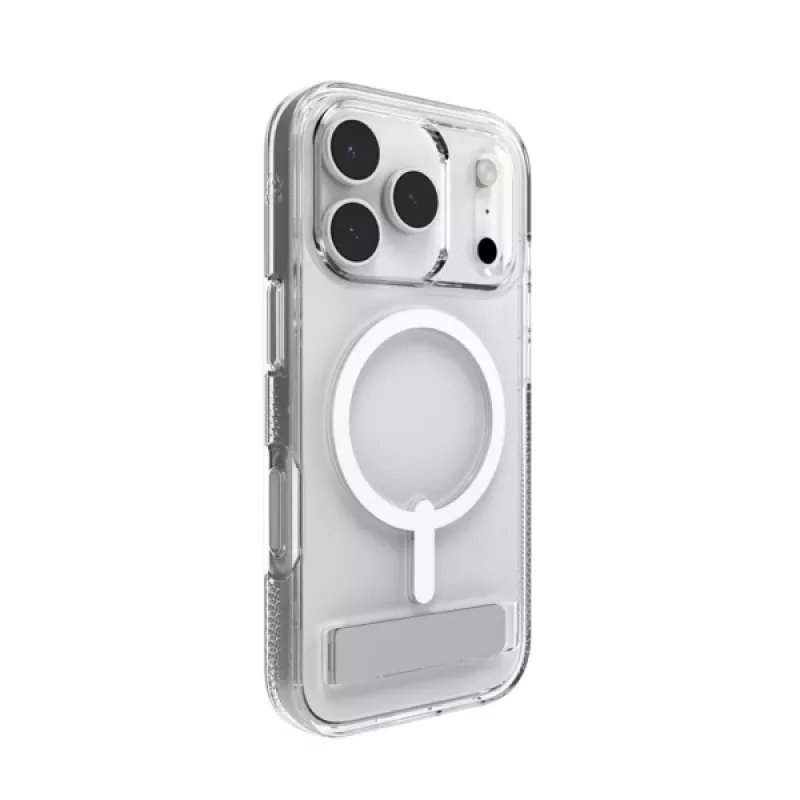 Θήκη ZAGG Crystal Palace Snap Kickstand για Apple iPhone 17 Pro διαφανές