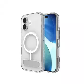 Θήκη ZAGG Crystal Palace Snap Kickstand για Apple iPhone 17 διαφανές