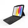 ZAGG Tough Keys-Apple-iPad 10th Gen/A16-μαύρο-γερμανικό(B2B Brown Box)