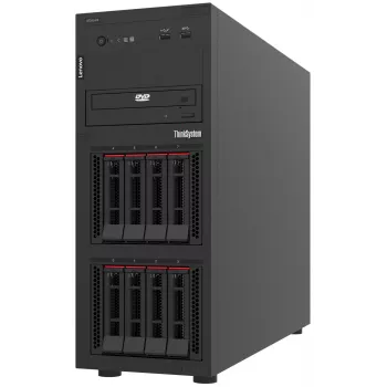 Lenovo ThinkSystem ST250 V3 7DCE100BEA διακομιστής tower, Intel Xeon 6315P 4C 2,8 GHz 55 W, 16 GB, 1x 800 W