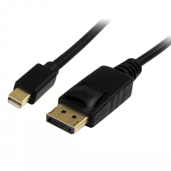 StarTech.com καλώδιο 1m (3ft) Mini DisplayPort σε DisplayPort 1.2 - καλώδιο αντάπτορα 4K x 2K UHD Mini DisplayPort σε DisplayPort - καλώδιο Mini DP σε DP για οθόνη - καλώδιο μετατροπέα mDP σε DP