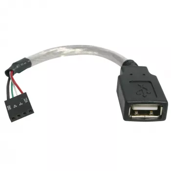 StarTech.com καλώδιο USB 2.0 15 cm - USB A θηλυκό βύσμα σε USB motherboard 4-Pin Header θηλυκό/θηλυκό