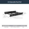 StarTech.com σταθερές καθολικές ράγες rack διακομιστή 19 ιντσών 2U με ρυθμιζόμενο βάθος