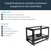 StarTech.com σταθερές καθολικές ράγες rack διακομιστή 19 ιντσών 2U με ρυθμιζόμενο βάθος