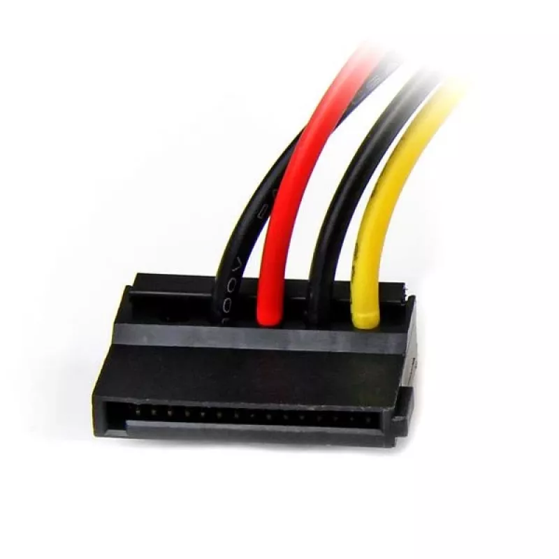 StarTech.com αντάπτορας καλωδίου τροφοδοσίας 4 Pin LP4 σε γωνιακό αριστερά SATA 6in