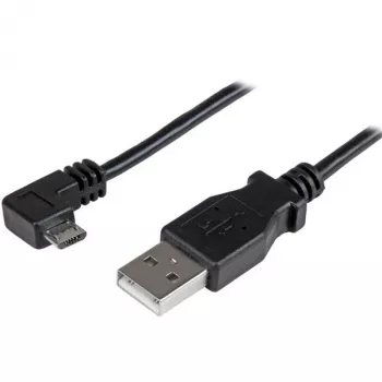 StarTech.com καλώδιο φόρτισης και συγχρονισμού Micro-USB M/M - γωνιακό Micro-USB - 30/24 AWG - 1 m (3 ft.)
