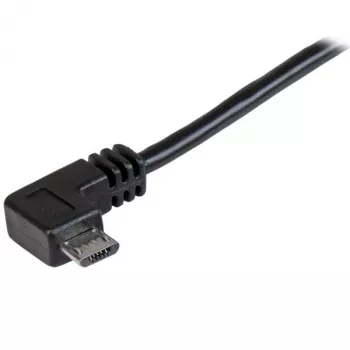 StarTech.com καλώδιο φόρτισης και συγχρονισμού Micro-USB M/M - γωνιακό Micro-USB - 30/24 AWG - 1 m (3 ft.)
