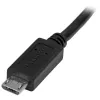 StarTech.com USBUBEXT50CM καλώδιο προέκτασης Micro-USB, αρσενικό/θηλυκό, 0,5 m (20 ίντσες), USB 2.0, συμβατό με OTG/MHL, μαύρο