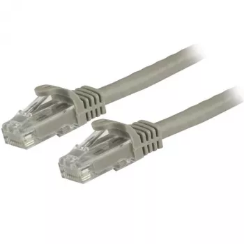 StarTech.com N6PATC150CMGR καλώδιο σύνδεσης Ethernet CAT6 1,5 m, 10 Gigabit, 650 MHz, 100 W PoE, Snagless RJ45, UTP, 24 AWG, γκρι