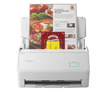 Σαρωτής εγγράφων ADF Ricoh ScanSnap iX2400 — A4, 600 x 600 DPI, 45 ppm, 100-Blatt-ADF, Dual CIS, Λευκό