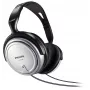 Philips SHP2500/10 ενσύρματα ακουστικά TV πλήρους κάλυψης αυτιού, 9 - 23000 Hz, 32 Ohm, καλώδιο 6 m, βύσμα 3,5/6,3 mm, μαύρα/ασημί