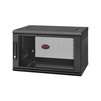 APC NetShelter WX AR106SH4, 6HE, 19 ιντσών Patch cabinet, Επιτοίχια τοποθέτηση, Προσυναρμολογημένο, 400 mm βάθος