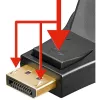 Techly προσαρμογέας DisplayPort DP αρσενικό σε DVI-I 24 + 5 θηλυκό IADAP DSP-229