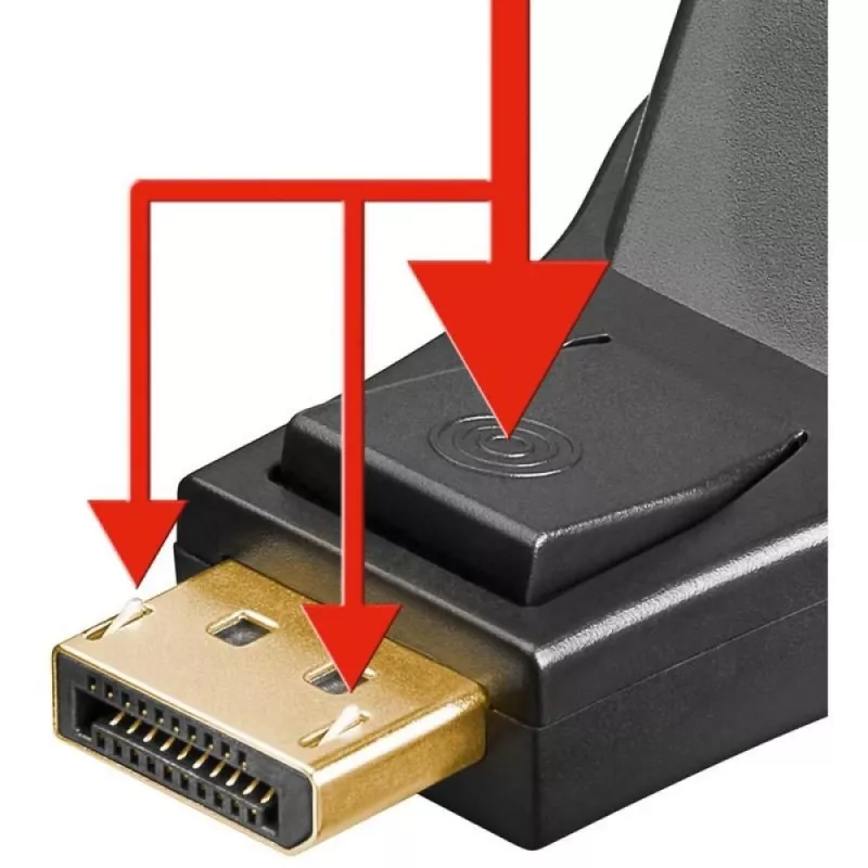 Techly προσαρμογέας DisplayPort DP αρσενικό σε DVI-I 24 + 5 θηλυκό IADAP DSP-229